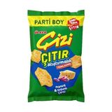1001 Çizi Çıtır Peynir ve Soğan Parti Boy 160 Gram x 10 x Adet