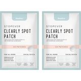1001 Clearly Spot Patch, Sivilce Karşıtı Şeffaf Plaster 2'li Paket | Ultra Ince, Hidrokolloid + Niac
