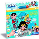 1001 Clementoni - 22243-15 Parça Water Magic Frame Puzzle - Dc Super Friends