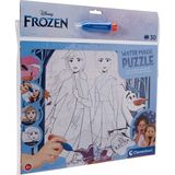 1001 Clementoni - 22705-30 Parça Water Magic Frame Puzzle - Disney Frozen 2
