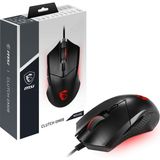 1001 Clutch GM08 Gamıng Mouse 4.200 Dpı Pıxart PAW3519 Optık Sensor Red LED 1.8m Kablo Ayarlanabılır Agır