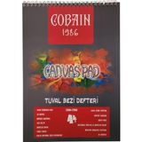 1001 Cobain 1986 Canvas Pad Tuval Bezi Defteri Akrilik, Yağlıboya, Guaj Defteri (A3)