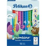 1001 Combino 12LI Jumbo Üçgen Kuru Boya - ölçü - tip