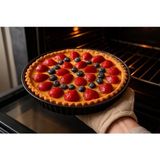 1001 Cook-Lab 30CM Sağlıklı Emaye Kaplama Tart Turta Kek Kalıbı Siyah