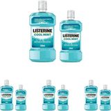 1001 Coolmint Ağız Bakım Suyu 500 ml 250 ml (4 Paketi)