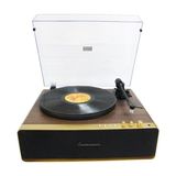1001 Crownwell Vegas Plus Gold Bluetooth Pikap, Ahşap Kasa, Retro Tasarım Plak Çalar - secenek