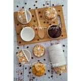 1001 Cupcake Muffin Kalıbı, Jumbo Kek Kapsülü Büyük Boy Xl Tavşan Desenli 50'li