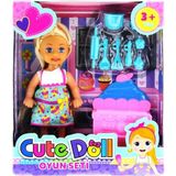 1001 Cute Doll Mini Bebek Mutfak Oyun Seti - secenek