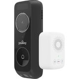 1001 DB312 Dual Camera Wireless Kapı Zili Çift Kamera Sistemi (2k + 1K),160°+ 120°ULTRA Geniş Açı,gece Görüş Desteği,kapı Güvenliği ve Giriş Kontrolü,paket Teslimat Izleme