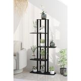 1001 Dekoratif Çiçeklik Raf – 60X25X120 cm | Mdf Gövde, Pvc Kenar, Kolay Kurulum, Demonte Gönderim
