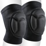 1001 Deluxe Unisex Voleybol Dizliği Darbe Emici Sünger Basketbol Dizlik Bisiklet Spor Dizliği Medium - secenek