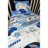 1001 Denizli Çeyiz Tek Kişilik Çocuk Nevresim Takımı Araba - 100 x 100 cm