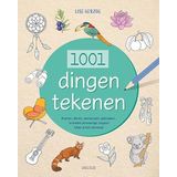 1001 dingen tekenen: Planten, dieren, voorwerpen, gebouwen... in enkele eenvoudige stappen teken het het allemaal!
