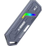 1001 DK03 Usb-A/type-C Kablolu Rgb 22X80 M.2 Nvme Taşınabilir Harici SSD (Boş Kutu) - özellık