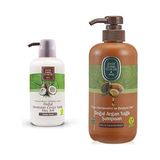1001 Doğal Hindistan Cevizi Sütlü Duş Jeli (600 Ml) Xeyüp Sabri Tuncer Doğal Argan Yağlı Şampuan - 1 lt