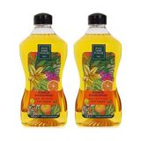 1001 Doğal Zeytinyağlı Sıvı Sabun, Bodrum Mandalinası, 1,5 L Pet Şişe (1 x 1500 Ml) (2 Paketi) - 1 Parça