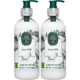 1001 Doğal Zeytinyağli Sıvı Sabun Keçi Sütü (500 Ml) 2li Paket
