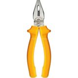 1001 Dövme Çelik Pense, 180 Mm, Turuncu Saplı, Lüks, Kombine Pense, Dayanıklı, Ergonomik Tutma Yüz - SECENEK