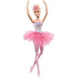 1001 Dreamtopıa Işıltılı Balerin™ Barbie Bebek | Sarışın Balerin Bebek | Sihirli Işık Özelliğ