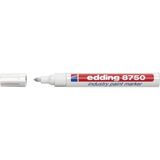 1001 Edding 8750 Endüstriyel Boya Kalemi - Beyaz - 1 Kalem - Kurşun Ucu 2-4 mm