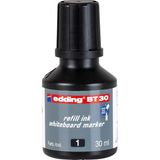 1001 Edding Bt 30 Beyaz Yazı Tahtası Kalemi Yedek Mürekkebi - Siyah - 30ML