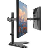 1001 EF42 Steel Design 2-8 kg Çift Kol Asansörlü 13"-27" Desktop Monitör Standı