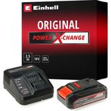 1001 Einhell 18 V 2.5 Ah Pxc Başlangıç Kiti (Akü ve Şarj Cihazı, 18 V, Maks. Güç 720 W, Tüm Pxc