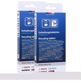 1001 Entkalkungstabletten 3 Adet. 2 In 1 Calc + Protect Bosch Siemens Neff Gaggenau (2'li Paket) - secenek