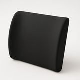 1001 Ergonomik Bel Destek Yastığı, Siyah, 35X34X12 Cm, Yıkanabilir Kılıf, Ayarlanabilir Kemer, Ofis - SECENEK