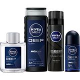 1001 Erkek Cilt Bakım Seti (Deep Losyon + Deep Tıraş Köpüğü + Deep Roll On + Deep Duş Jeli) - hediye - paket