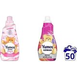 1001 Extra Konsantre Çamaşır Yumuşatıcısı Şakayık 1440 Ml(1) Yumoş Uzman Konsantre Çamaşır Y - 0,25 gr