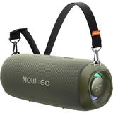 1001 F8 40W Rgb Speaker Su Geçirmez Taşınabilir Kablosuz Bluetooth Hoparlör Yeşil