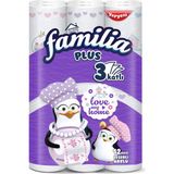 1001 Familia Plus 3 Katlı Love My Home 12'li Desenli Kağıt Havlu (1 x 12 Rulo)
