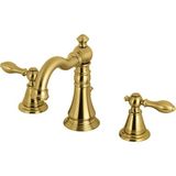 1001 Fauceture FSC1973AL Ingiliz Klasik Yaygın Banyo Bataryası, Fırçalanmış Pirinç, 12.7 Cm, Pop-