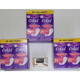 1001 Ferah Koku Ince Pamuksu Günlük Ped 80'li x 3 Paket/evissa Sabun Hediyeli