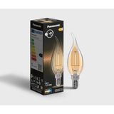 1001 Filament Ampul E14 Flame (Mum Tipi) 4W 470LM 2700K Sarı Işık - 1 - 10 W - Lacivert