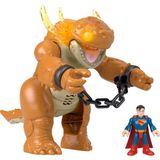 1001 Fisher-Price Imaginext Sesli ve Işıklı Superman Aksiyon Figürü Oyun Seti - Ahşap