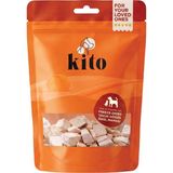1001 Freeze Dried Tavuk Göğüs Kedi ve Köpek Ödül MAMASI%100 Doğal, Glutensiz 30 Gr(Cat&dog Treat)