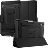 1001 Galaxy Tab S11 ile Uyumlu Kılıf Rugged Armor Pro Stand Özellikli Üst Düzey Koruma Siyah Karbon
