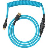 1001 Gaming Premium Coiled Klavye Kablosu - Altın Kaplama Usb-A (Pc) Usb-C (Klavye), Kablo Karışıklı - SECENEK