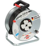 1001 Garant S 4 Ihraç Makarası (50 M – Çelik Sac, Iç Mekanlarda Kullanım, Made In Germany) Gümü