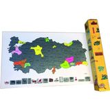 1001 Gezkazı Türkiye Haritası