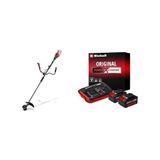 1001 Gp-Bc 36/430 Li Bl-Solo, Akülü Çalı Tırpanı + Einhell 18V 2 x 4,0 Ah Pxc Twincharger Kit, Akü