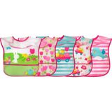 1001 Green Sprouts I Play Baby 101258-227-26 Mama Önlüğü, Pembe - Çok Renkli