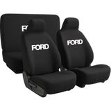 1001 Gunaydin Konforu Ford Tourneo Connect ile Uyumlu Oto Koltuk Kilifi ile Aracinizda Yasayin Siyah - Çok Renkli