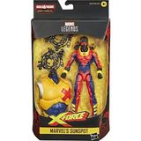 1001 Hasbro Marvel Legends Series Marvel’s Sunspot (Baf Strong Guy) Aksiyon Figürü