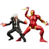1001 Hasbro Marvel Legends Serisi Demir Adam (Extremis) ve Marvel's Mandarin Ikili Aksiyon Figür Seti,