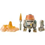 1001 Hasbro Star Wars The Black Series Rebels Chopper (C1-10P) Aksiyon Figürü - Ahşap