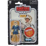 1001 Hasbro Star Wars The Retro Collection Empire Strikes Back Han Solo (Hoth) Aksiyon Figürü - Ahşap