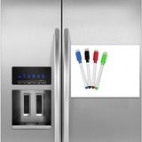 1001 Hdg Manyetik Buzdolabı Magnet Not Panosu Mıknatıslı Yazı Tahtası 30X42 cm + 4 Kalem